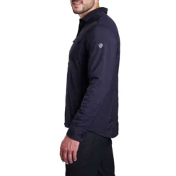 KUHL Men's The One™ Shirt-Jac 2024 -Snow Gear Shop 1162 MsTheOneShirtJac Blackout Side