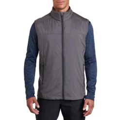 KUHL Men's The One Vest™ 2024 -Snow Gear Shop 1172 Ms The One Vest Carbon Front