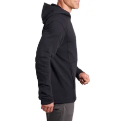 KUHL Men's Spekter™ Pullover Hoody 2024 -Snow Gear Shop 3192 SpekterPulloverHoody Black Side