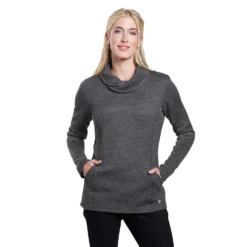 KUHL Women's Athena™ Pullover 2024 -Snow Gear Shop 4214 athena pullover pavement front
