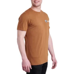 KUHL Men's Mountain™ Tee 2024 -Snow Gear Shop 7456 MountainT BurntUmber Side