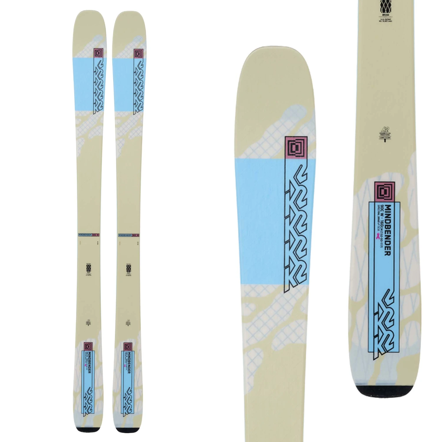 K2 Women's Mindbender 90c Ski 2024 1 K2 Women's Mindbender 90c Ski 2024