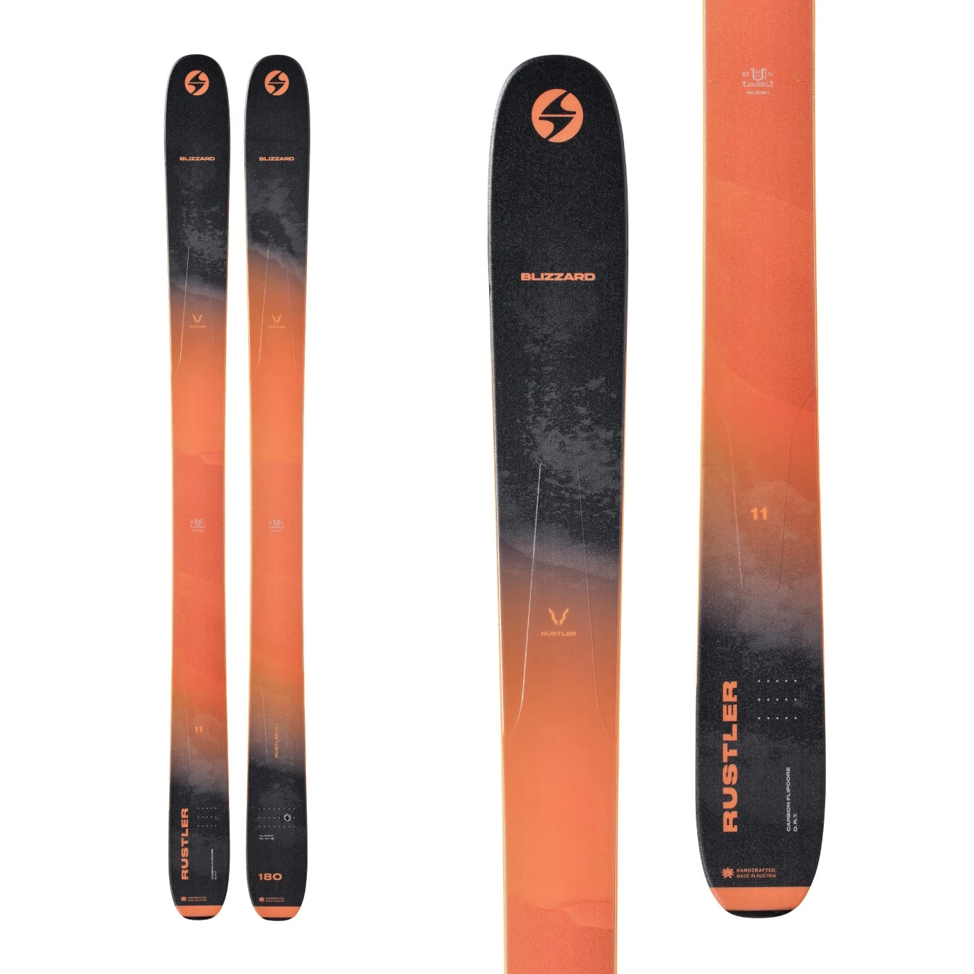 Blizzard Men's Rustler 11 Ski 2023 1 Blizzard Men's Rustler 11 Ski 2023