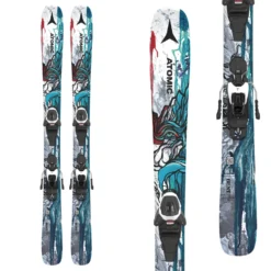 Atomic Junior's Bent Jr Skis 140 + L 6 GW Bindings 2024