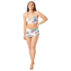 Carve Designs Women's Hoku Swim Skirt -Snow Gear Shop CARVE DESIGNS HOKU SWIM SKIRT BOTANICAL FRONT min