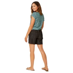 Carve Designs Women's Oahu 6 In Short -Snow Gear Shop CARVE DESIGNS OAHU 6 IN SHORT BLACK BACK min
