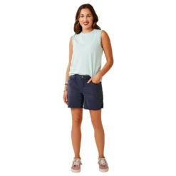 Carve Designs Women's Oahu 6in Twill Short