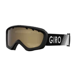 Giro Junior's Chico Goggles With Amber Rose Lens 2022 -Snow Gear Shop CHICO GOGGLE BLACK ZOOM AR40 min