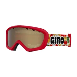 Giro Junior's Chico Goggles With Amber Rose Lens 2022 -Snow Gear Shop CHICO GOGGLE GUMMY BEAR AR40 min