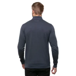 Travis Mathew Men's Cloud Quarter Zip 2.0 Fleece -Snow Gear Shop CLOUD QZIP HBLUE 3