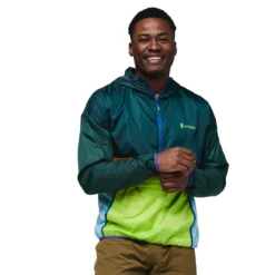 Cotopaxi Men's Teca Half Zip Windbreaker 7 Cotopaxi Men's Teca Half Zip Windbreaker -Snow Gear Shop COTOPAXI MENS TECA HALF ZIP WINDBREAKER JACKET POINT REYES MODEL FRONT min
