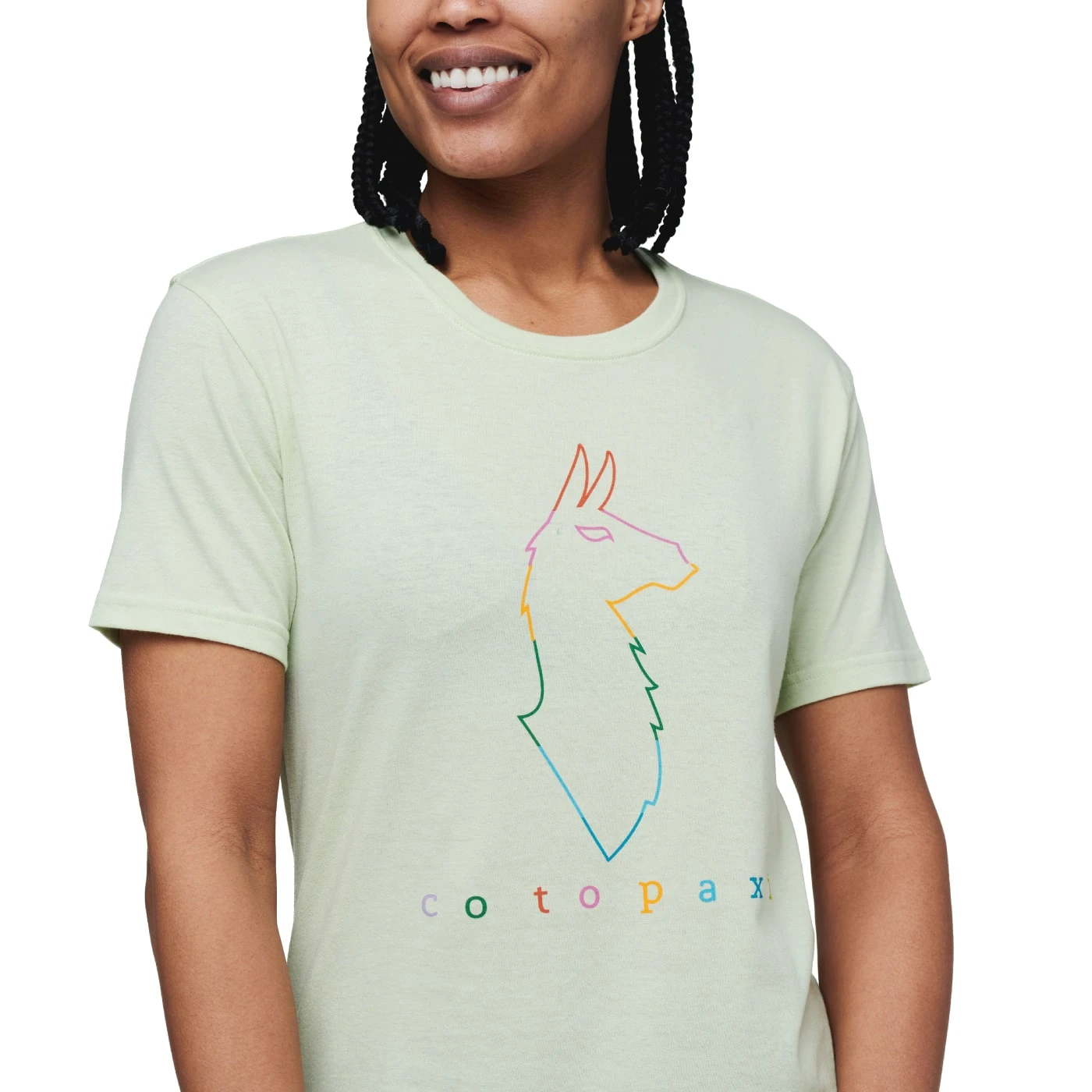 Cotopaxi Women's Electric Llama T-Shirt 2 Cotopaxi Women's Electric Llama T-Shirt - Image 2