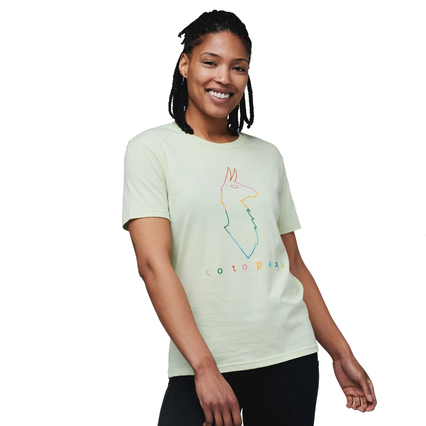 Cotopaxi Women's Electric Llama T-Shirt 1 Cotopaxi Women's Electric Llama T-Shirt