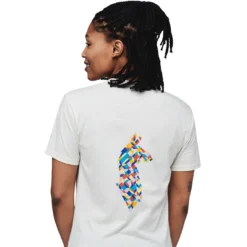 Cotopaxi Women's Llama Lover T-Shirt -Snow Gear Shop COTOPAXI WOMENS LLAMA LOVER T SHIRT BONE BACK min