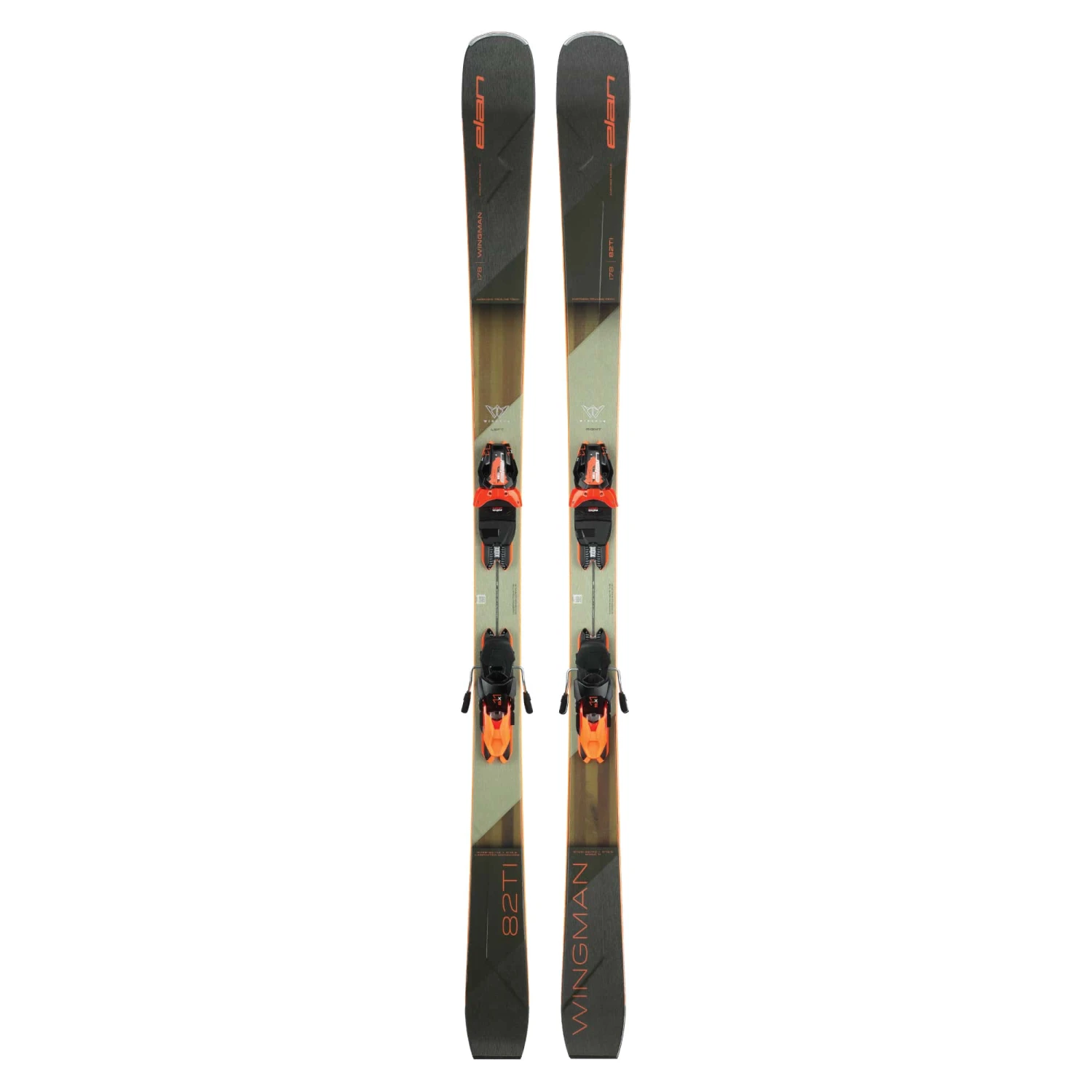 Elan Men's Wingman 82 TI Skis + PS ELX 11.0 Bindings 2024 2 Elan Men's Wingman 82 TI Skis + PS ELX 11.0 Bindings 2024 - Image 2