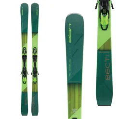 Elan Men's Wingman 86 CTI Skis + FX EMX 12.0 Bindings 2024