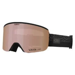 Giro Women's Ella Goggles With Bonus VIVID Lens 2023 -Snow Gear Shop ELLA GOGGLE BLACK CRAZE VIVID ROSE GOLD min