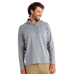 Free Fly Men's Bamboo Heritage Fleece 1/4 Zip 2023