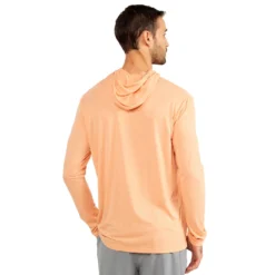 Free Fly Men's Bamboo Lightweight Hoody 2023 -Snow Gear Shop FREE FLY MENS BAMBOO LIGHTWEIGHT HOODIE TOPIC ORANGE BACK min