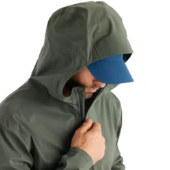 Free Fly Men's Cloudshield Rain Jacket 2023 -Snow Gear Shop FREE FLY MENS CLOUDSHIELD RAIN JACKET HOOD DARK OLIVE min