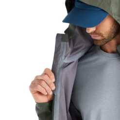 Free Fly Men's Cloudshield Rain Jacket 2023 -Snow Gear Shop FREE FLY MENS CLOUDSHIELD RAIN JACKET LINER DARK OLIVE min