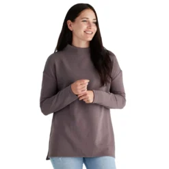 Free Fly Women's Bamboo Fleece Mockneck 2023