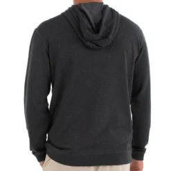 Free Fly Men's Bamboo Fleece Pullover Hoody 2023 -Snow Gear Shop FREEFLY MENS BAMBOO FLEECE PULLOVER HOODY MIDNIGHT BACK min