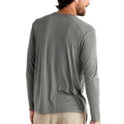 Free Fly Men's Bamboo Shade Long Sleeve 2023 -Snow Gear Shop FREEFLY MENS BAMBOO SHADE LONG SLEEVE SHIRT FATIGUE BACK min