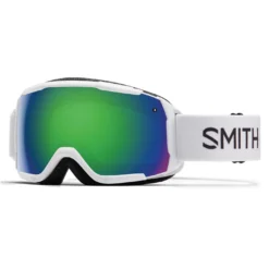 Smith Junior's Grom Goggles With ChromaPop Lens 2023 8 Smith Junior's Grom Goggles With ChromaPop Lens 2023 -Snow Gear Shop GROM GOGGLE WHITE EDAY GREEN MIRROR min