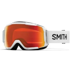 Smith Junior's Grom Goggles With ChromaPop Lens 2023 7 Smith Junior's Grom Goggles With ChromaPop Lens 2023 -Snow Gear Shop GROM GOGGLE WHITE EDAY RED MIRROR min