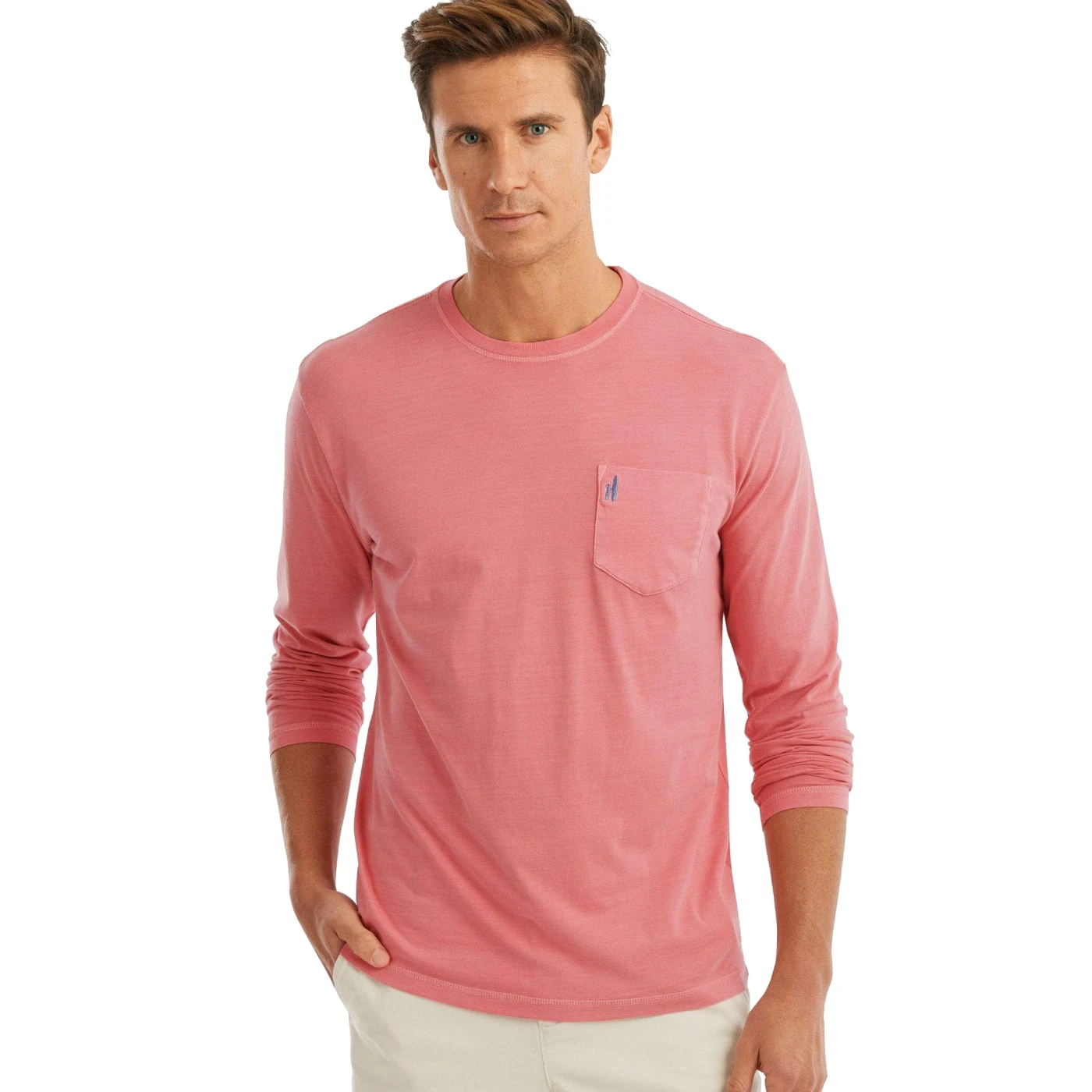 Johnnie-O Men's Brennan Long Sleeve Tee 2 Johnnie-O Men's Brennan Long Sleeve Tee - Image 2