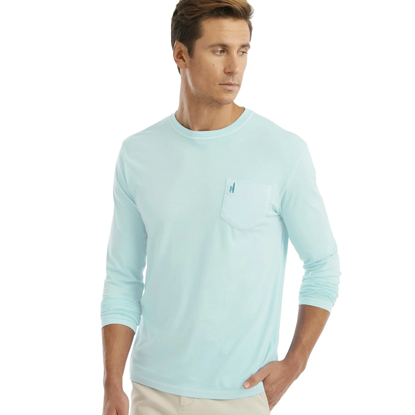 Johnnie-O Men's Brennan Long Sleeve Tee 4 Johnnie-O Men's Brennan Long Sleeve Tee - Image 4