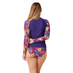 Krimson Klover Women's Mae Swimshirt 2023 -Snow Gear Shop KRIMSON KLOVER MAE SWIMSHIRT SUMMIT FLORAL BACK min