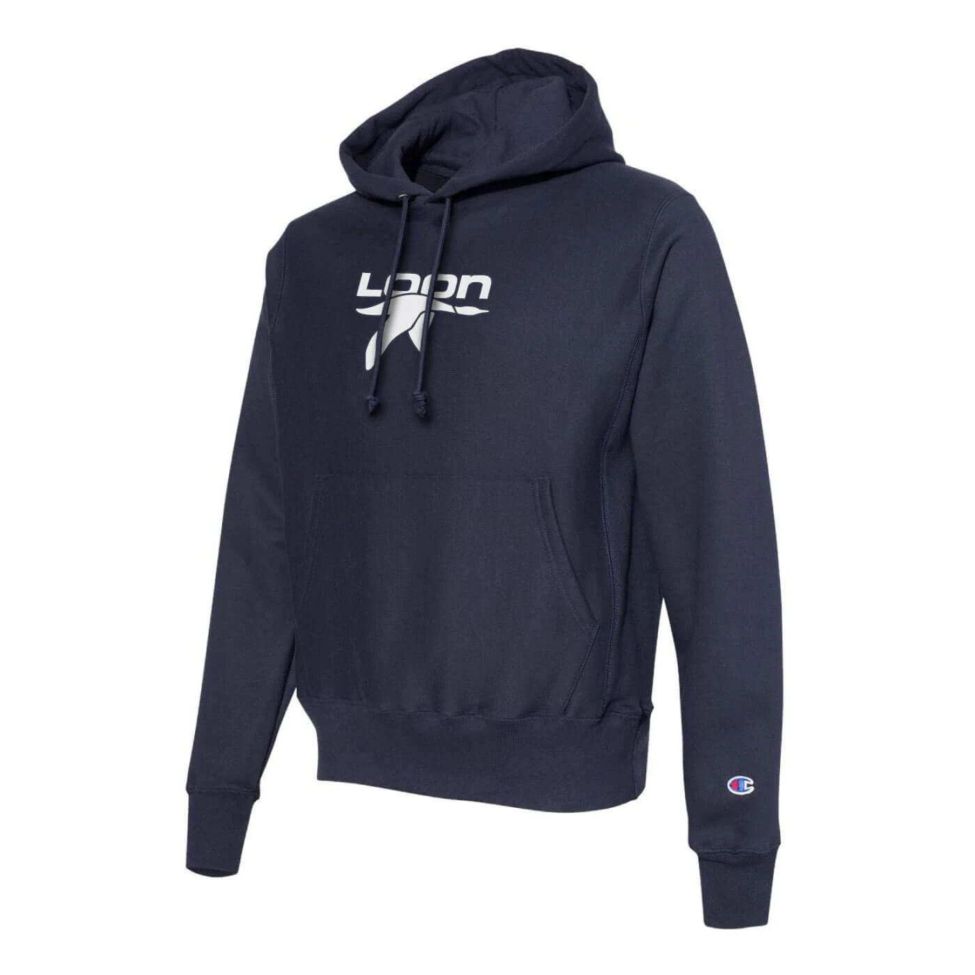Champion Loon Mountain Eco Powerblend 2 Logo Hoodie 4 Champion Loon Mountain Eco Powerblend 2 Logo Hoodie - Image 4