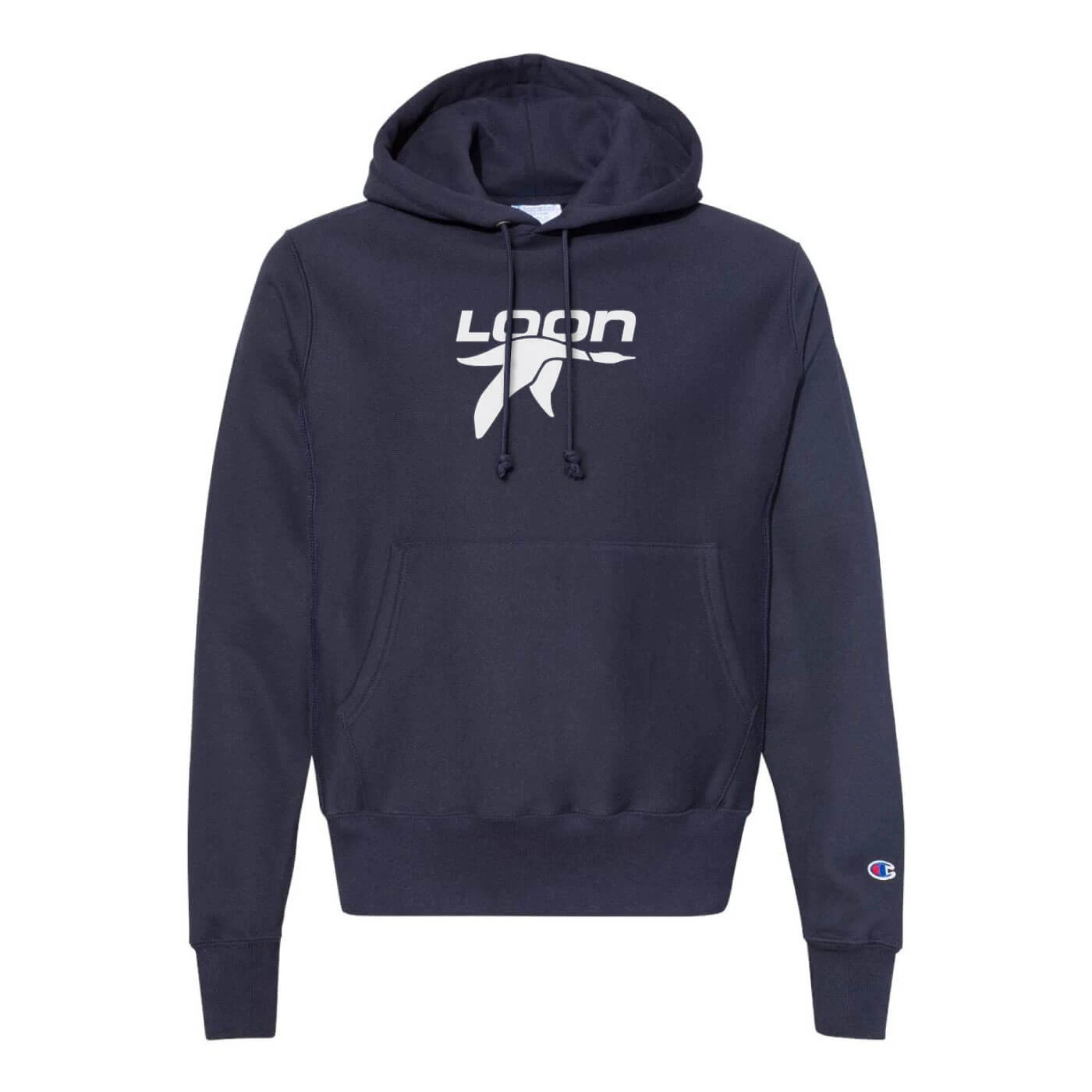 Champion Loon Mountain Eco Powerblend 2 Logo Hoodie 5 Champion Loon Mountain Eco Powerblend 2 Logo Hoodie - Image 5