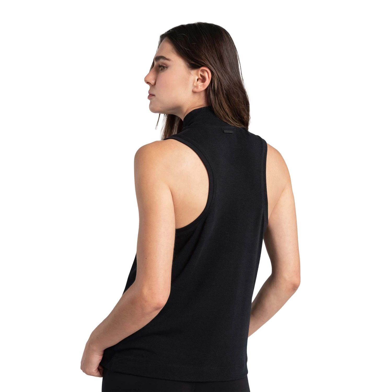 Lole Women's Downtown Mock Neck Tank Top 2023 2 Lole Women's Downtown Mock Neck Tank Top 2023 - Image 2