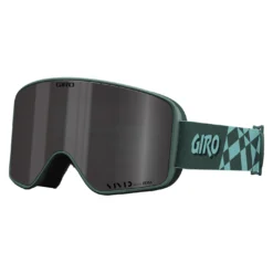 Giro Men's Method Googles With VIVID Lens 2023 -Snow Gear Shop METHOD GOGGLE GREY GREEN COVER UP VIVID SMOKE min