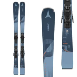 Atomic Women's Cloud Q8 Skis + M 10 GW Bindings 2024