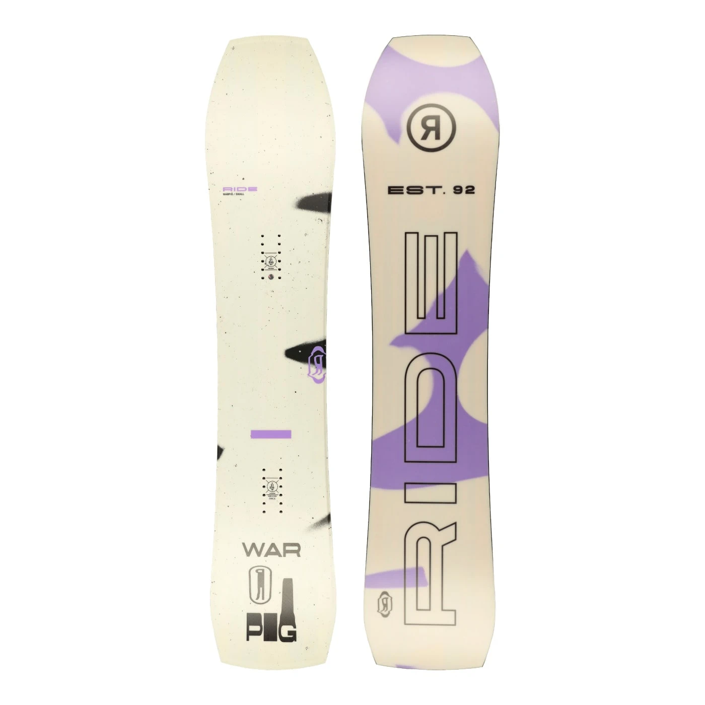 Ride Men's WARPIG Snowboard 2023 1 Ride Men's WARPIG Snowboard 2023
