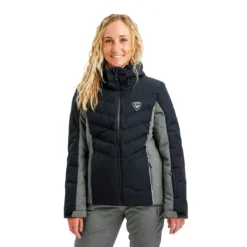 Rossignol Women's Ariane Jacket -Snow Gear Shop ROSSI ARIANE JACKET GREY 2 min