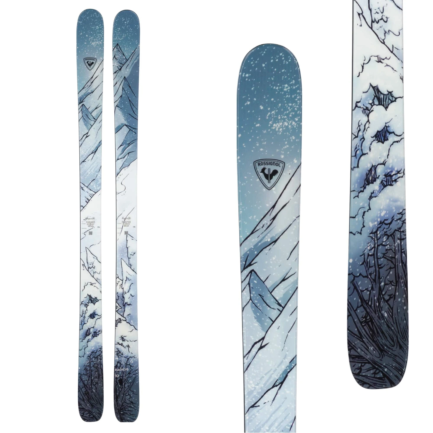 Rossignol Men's Blackops 92 Ski 2024 1 Rossignol Men's Blackops 92 Ski 2024