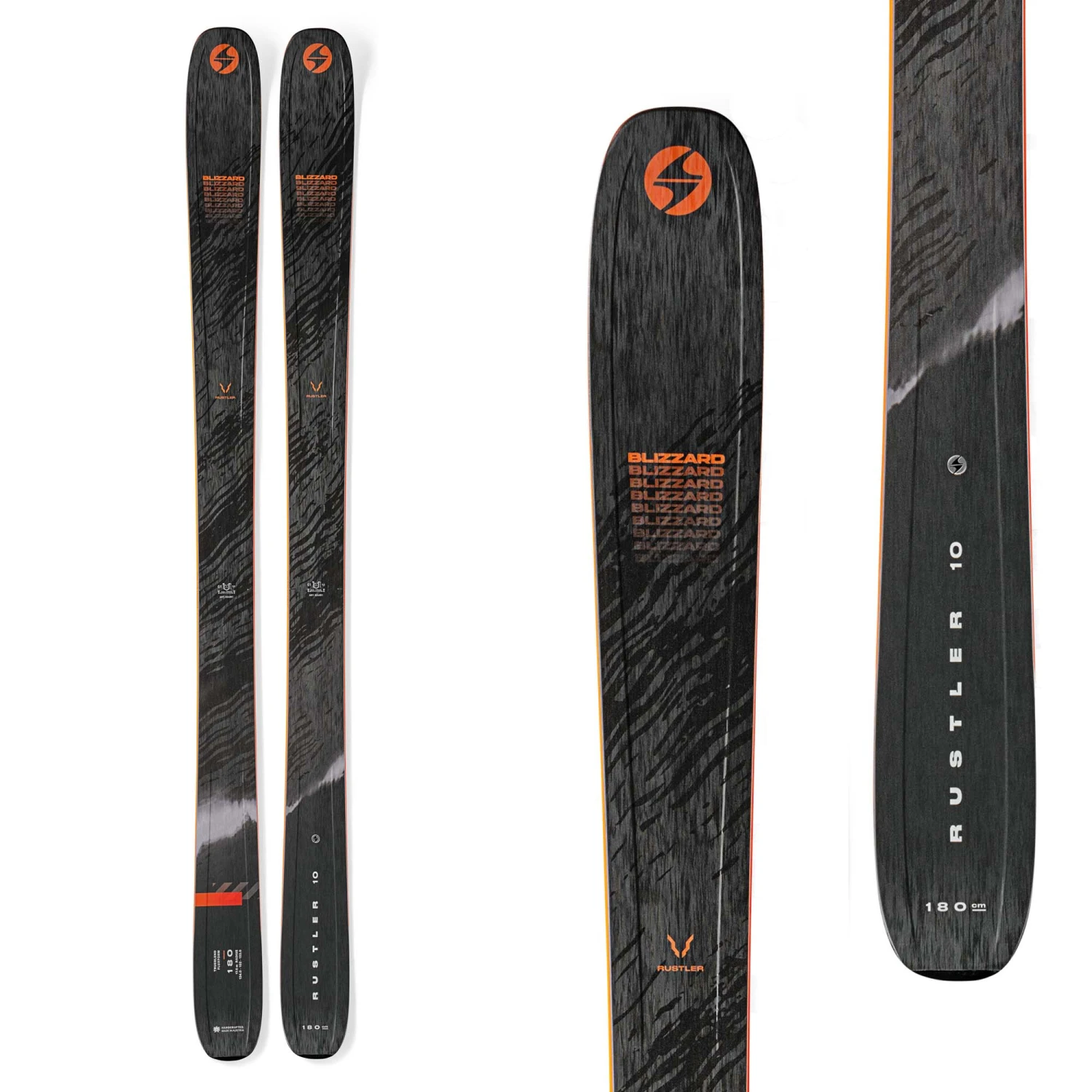 Blizzard Men's Rustler 10 Skis 2024 1 Blizzard Men's Rustler 10 Skis 2024
