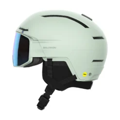 Salomon Driver Prime Sigma Photo MIPS Helmet 2023 -Snow Gear Shop SALOMON DRIVER PRIME SIGMA PHOTO MIPS HELMET 2023 WHITE MOSS 4 min