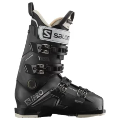 Salomon Men's S/Pro 120 Ski Boot 2023 -Snow Gear Shop SALOMON MENS SPRO 120 ALPINE SKI BOOT 2023 BLACK 1 min