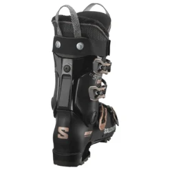 Salomon Women's S/Pro Alpha 90 Ski Boot 2023 -Snow Gear Shop SALOMON WOMENS SPRO ALPHA 90 ALPINE SKI BOOT 2023 BLACK PINK GOLD 2 min