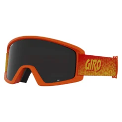Giro Junior's Semi Goggles With Bonus Lens 2024 -Snow Gear Shop SEMI GOGGLE ORANGE COVER UP BLACK LIMO min