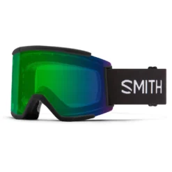 Smith Squad XL Goggles With ChromaPop Lens 2022 -Snow Gear Shop SQUAD XL GOGGLE BLACK EDAY GREEN MIRROR min