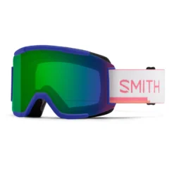 Smith Squad Goggles With Bonus ChromaPop Lens 2023 -Snow Gear Shop Snow2223 Squad LapisRisoprint M006680MW99XP 3Q