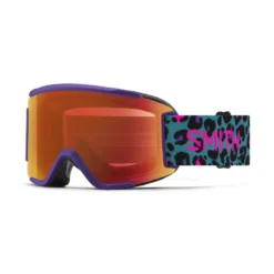 Smith Squad S Goggles With Bonus ChromaPop Lens 2024 -Snow Gear Shop Snow2324 Squad S Purple Haze Neon Cheetah M007641EH99MP 3Q