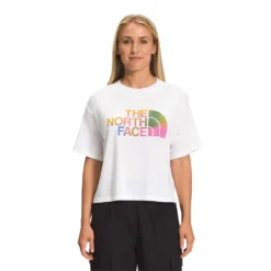 North Face Women's Short Sleeve Half Dome Crop Tee 2023